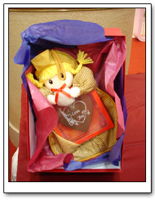 The Cute Dolly Chocolate Box was designed by Miss Chin and Mr Ansxn